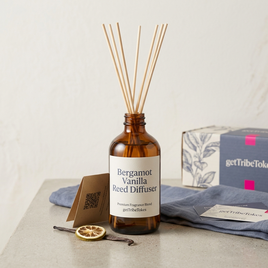 Bergamot Vanilla Reed Diffuser - Image 3