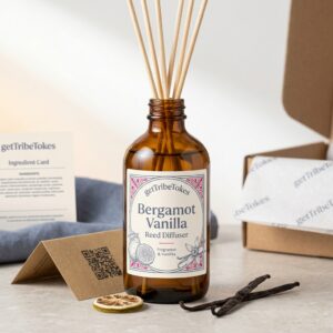 Bergamot Vanilla Reed Diffuser