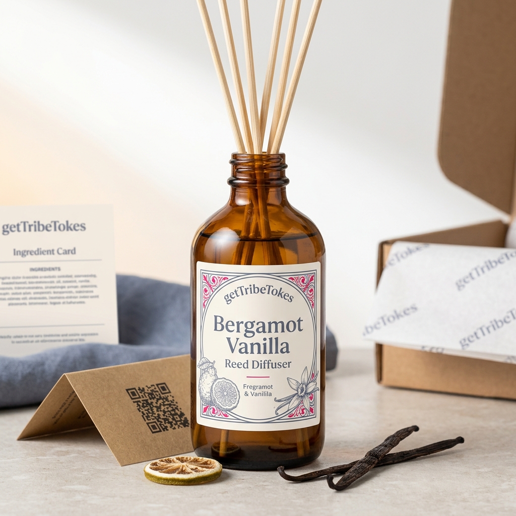 Bergamot Vanilla Reed Diffuser