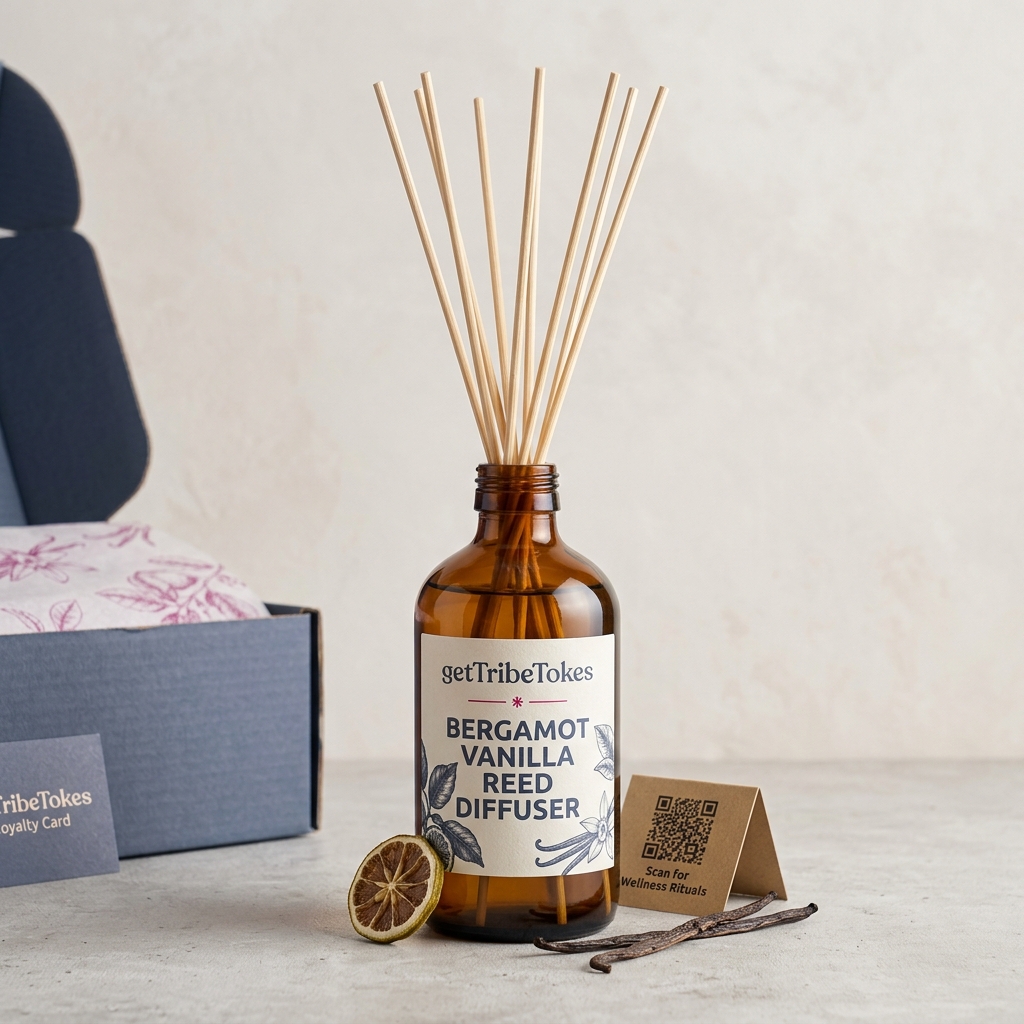 Bergamot Vanilla Reed Diffuser - Image 2