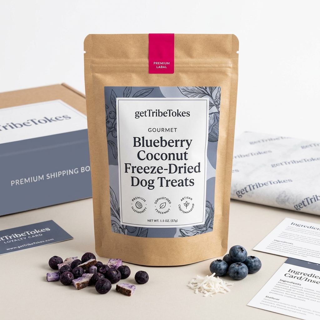 Blueberry Coconut Freeze-Dried Dog Treats - Image 3