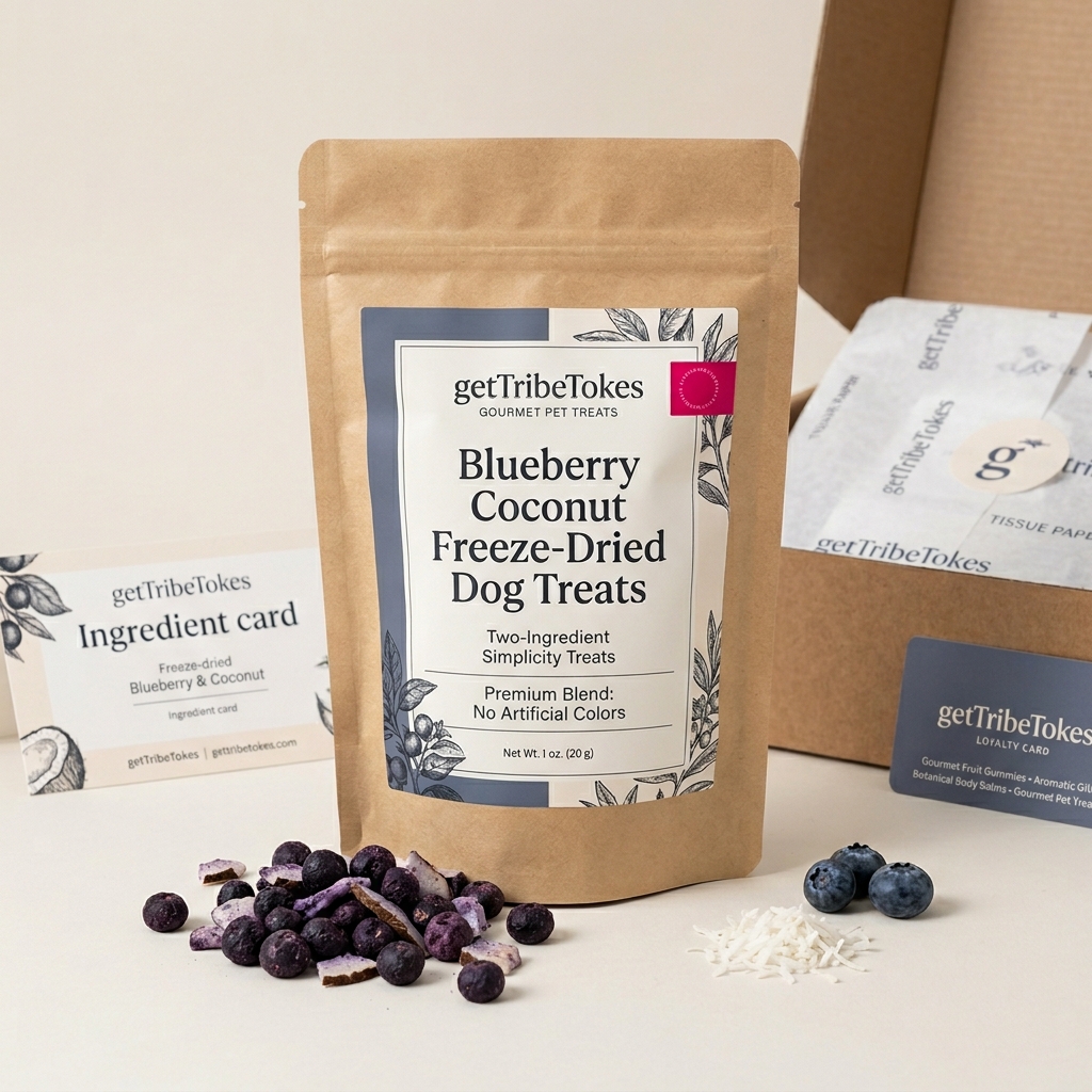 Blueberry Coconut Freeze-Dried Dog Treats - Image 4
